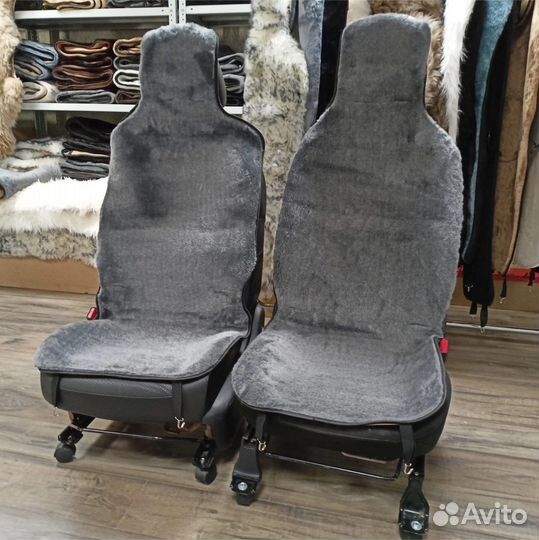 Меховые накидки алькантара чехлы велюр