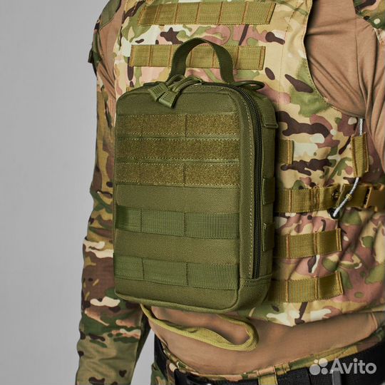 Тактический подсумок с системой Molle, олива TS73