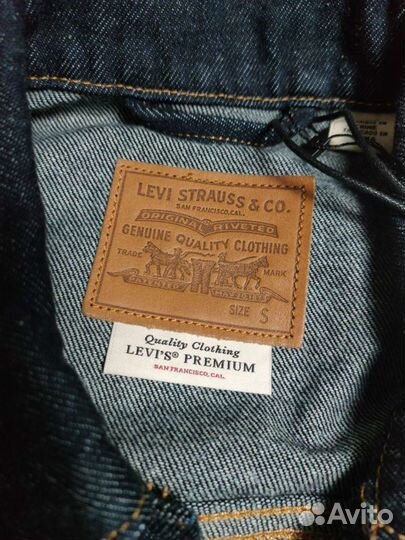 Джинсовая куртка Levis оригинал