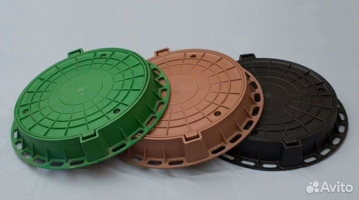 Люк канализационный полимерный