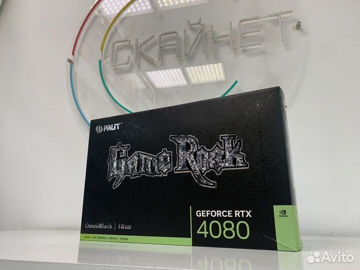 Видеокарта palit RTX 4080 GameRock 16GB