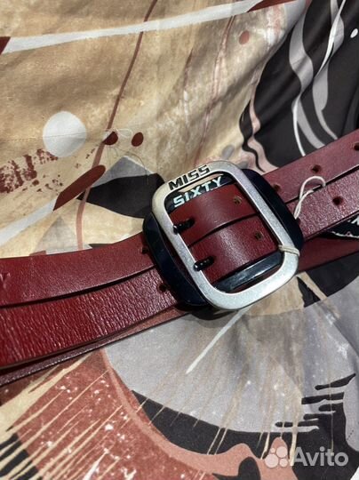 Ремень женский кожаный Miss sixty