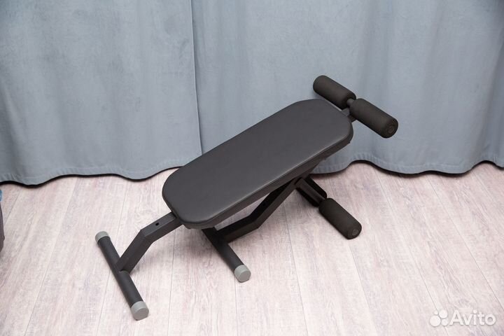 Скамья для пресса и спины 2в1 Sportlim