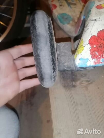 Самокат детский трехколесный бу