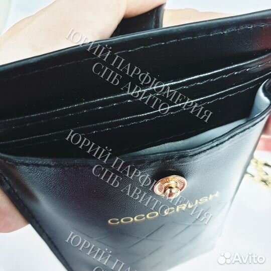 Chanel VIP Gift сумочка чехол для телефона черный