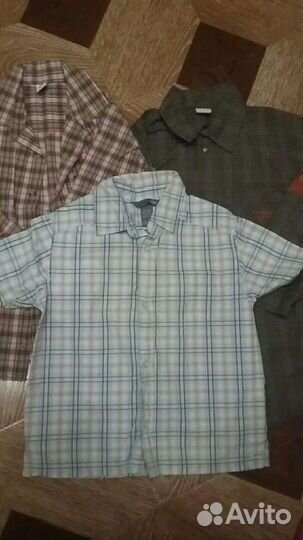 Пакет Рубашек для мальчика на 3-4 года