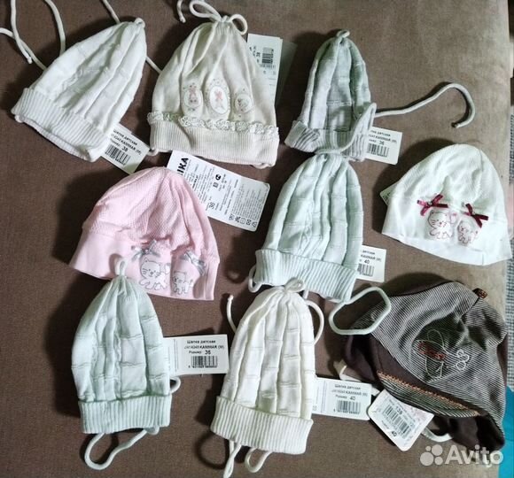 Шапочки на весну, лето. Новые