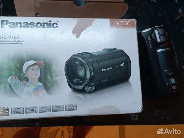 Видеокамера panasonic hc v760
