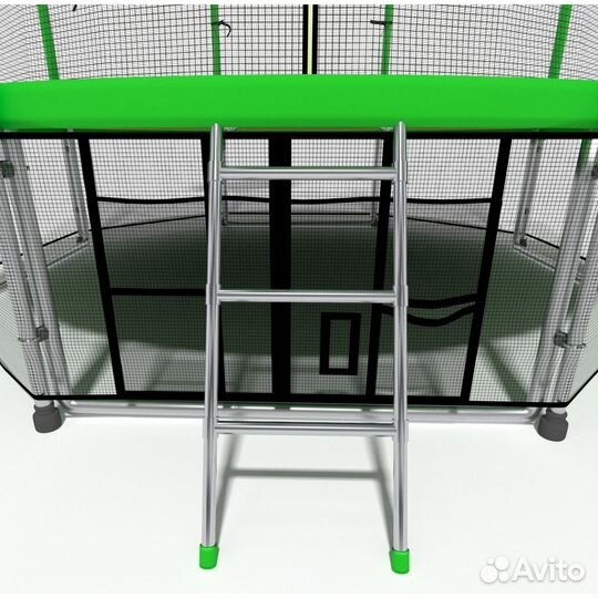 Батут I-jump basket 14FT green