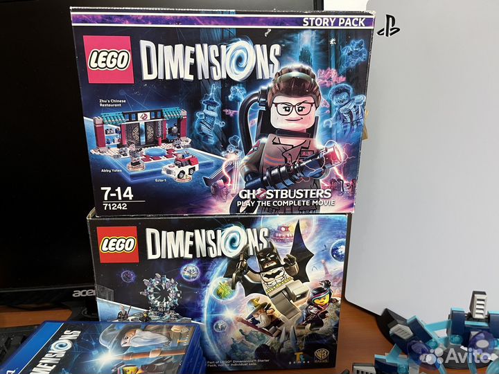 Lego dimensions ps4 полный комплект + дополнение