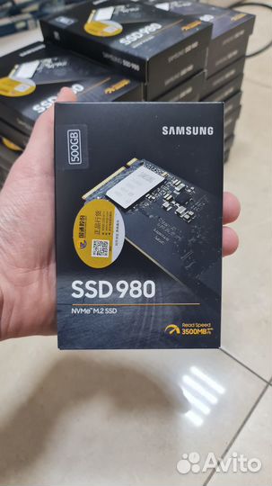500 гб SSD M.2 накопитель Samsung 980