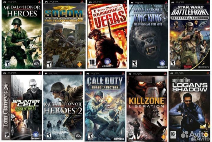 Игры на PSP 1000,2000,3000 (скачивание игр )