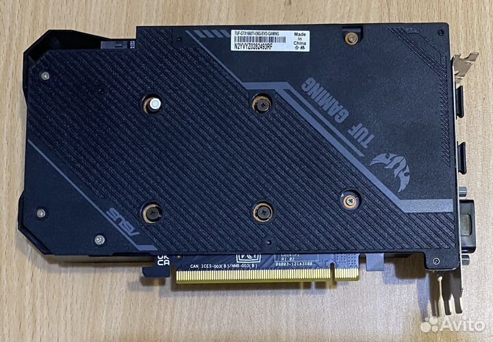 Asus TUF GTX 1660 ti