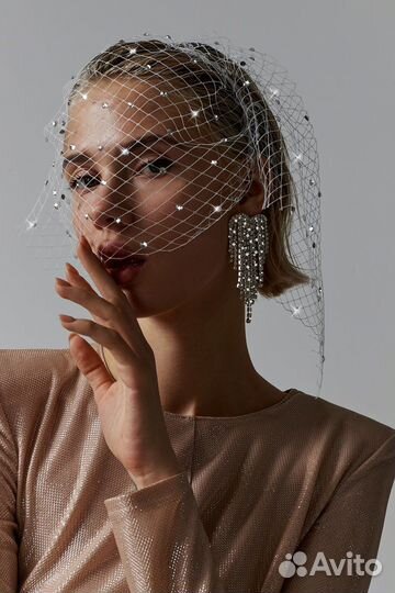 Серьги пусеты в виде сердца