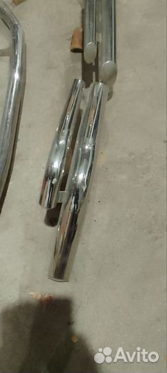 Защита переднего бампера