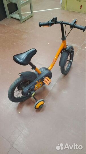 Велосипед детский до 6 лет со съёмными колёсами