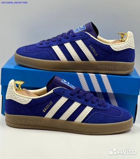 Кроссовки Adidas Gazelle Navy (Арт.67079)