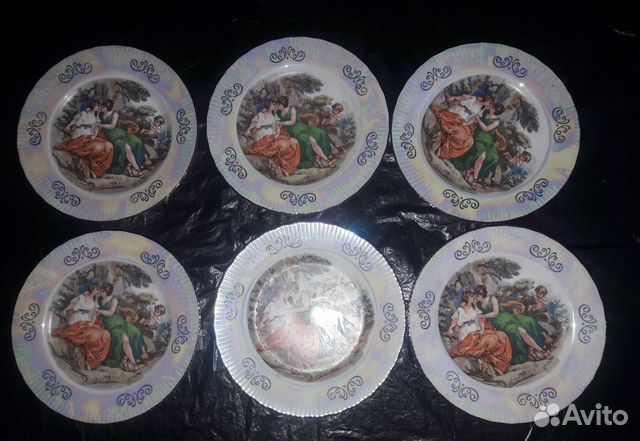 Тарелки десертные гдр Мадонна