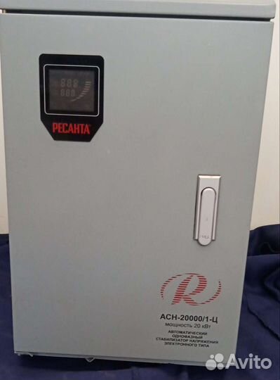 Стабилизатор напряжения ресанта асн-20000/1-ц