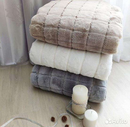 Плед Кролик 220х200см новый люкс