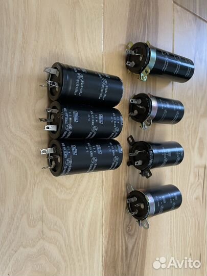 Nippon Chemi-Con 2x 100uf 450v 2x 100uf 350V