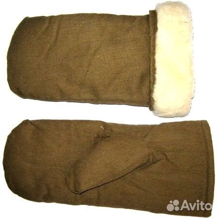 Рукавицы меховые армейские