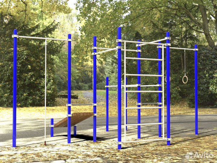 Комплекс для занятий Воркаут Pioner A16733