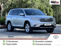 Toyota Highlander 3.5 AT, 2012, 74 300 км, с пробегом, цена 2 300 000 руб.