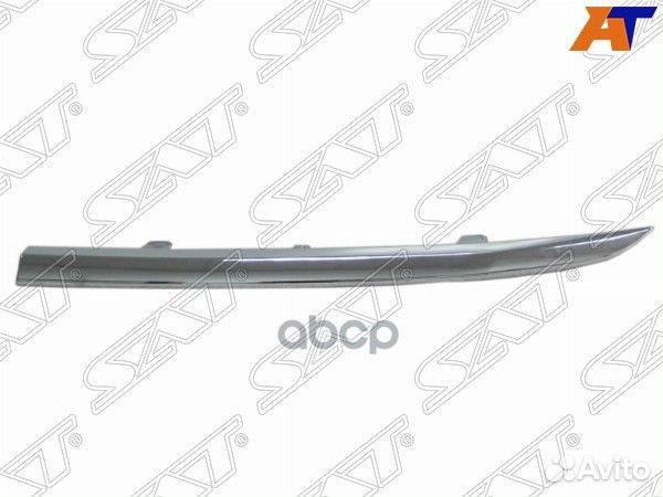 Молдинг решетки honda CR-V 12-15 LH хром центр