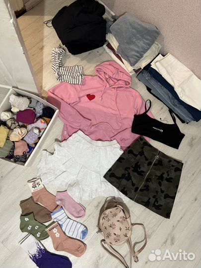 Вещи на девушку пакетом