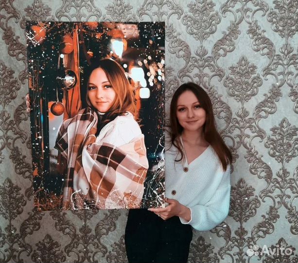 Портрет на холсте 40х60