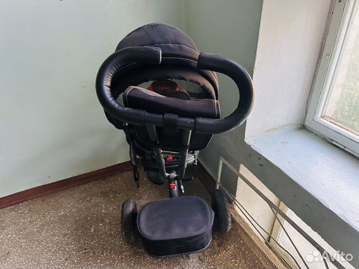 Велосипед коляска с ручкой складной