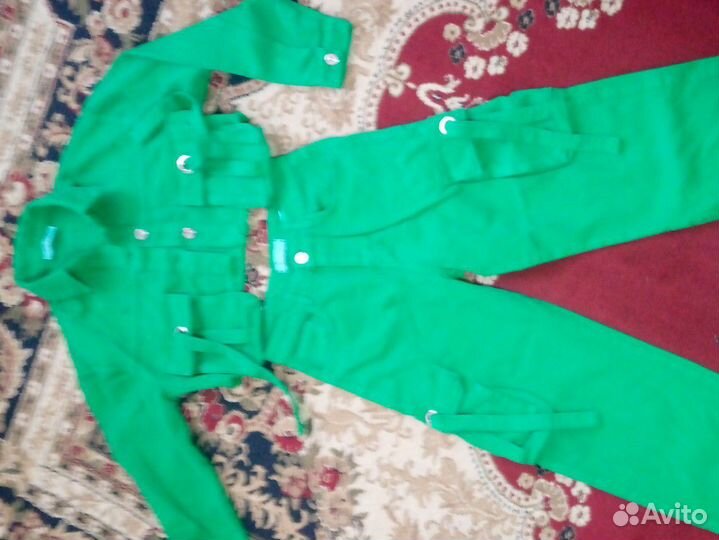 Джинсовый молодёжный костюм