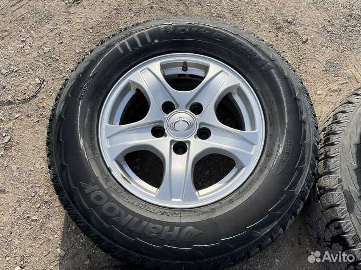 Литые Диски R16 Ssang Yong Kayron Зима 245/70 Hank
