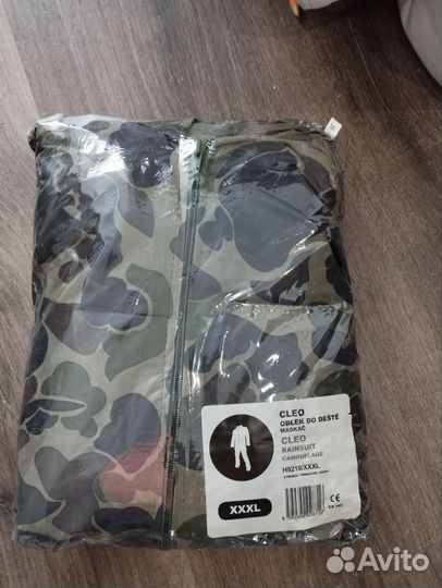 Дождевик камуфлированный из двух частей