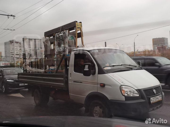 Грузоперевозки. Открытая бортовая Газель 4.2м
