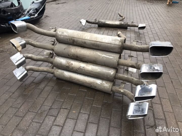 BMW X5 f15 глушитель задняя часть M pack