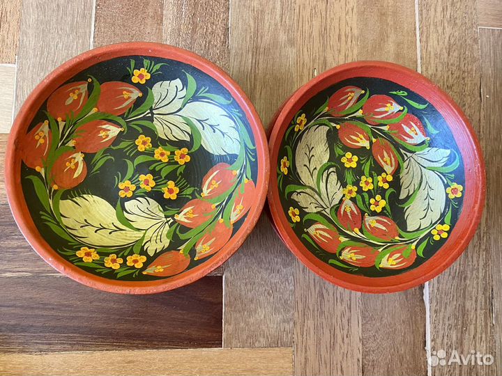 Набор столовой посуды Хохлома