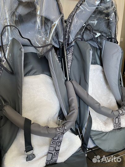 Санки-коляска для двойни