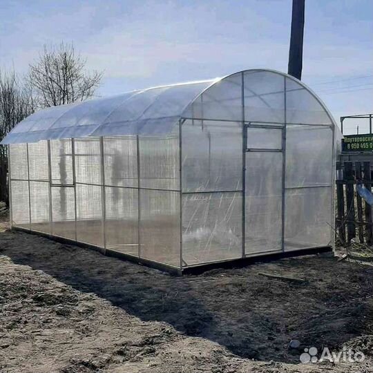 Изготовление теплиц. Поликарбонат. Грядки