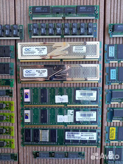 Оперативная память simm / sdram / DDR / DDR2