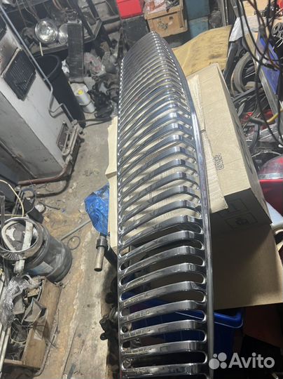 Решетка радиатора газ 21 волга хром