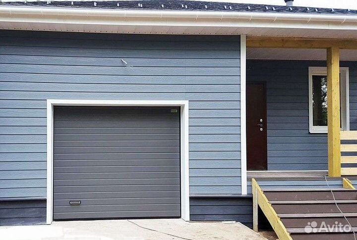 Секционные гаражные ворота