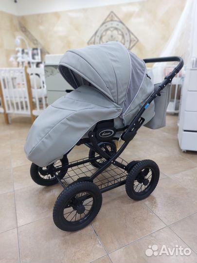 Коляска cocoline prima 2в 1 &03(серый)