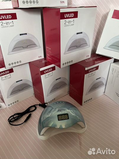 Led лампа для маникюра SUN 5 перламтровая