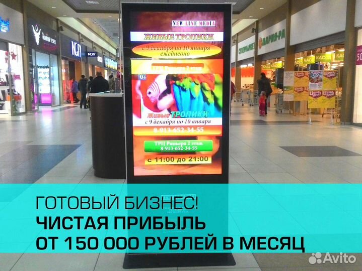 Готовый бизнес на lcdБордах