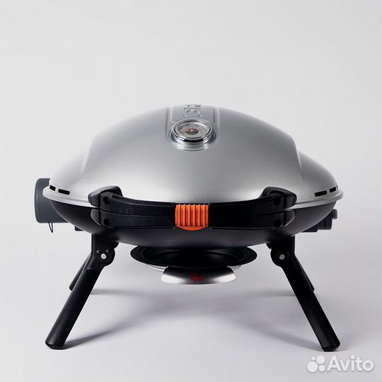 Газовый гриль O-grill 900MT bicolor black-silver + адаптер А