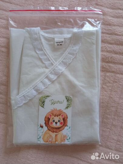 Крестильная рубашка новая