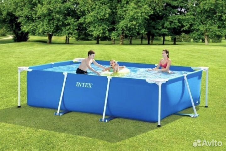 Бассейн Intex 220х150х60см (1662л) арт 28270