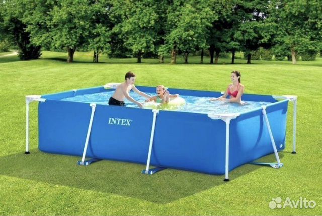 Бассейн Intex 220х150х60см (1662л) арт 28270